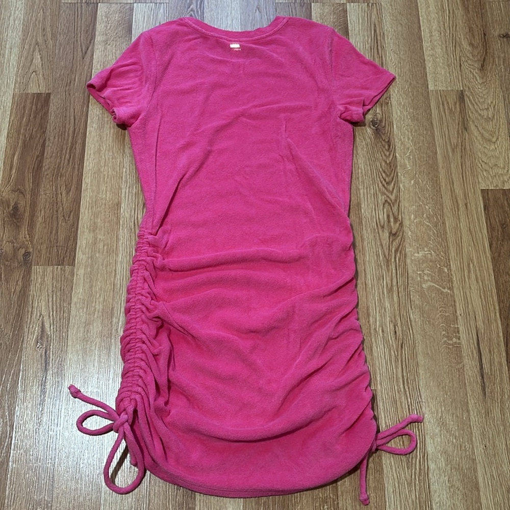 PINK Terry Cinched Swim Coverup - Picture 5 of 6